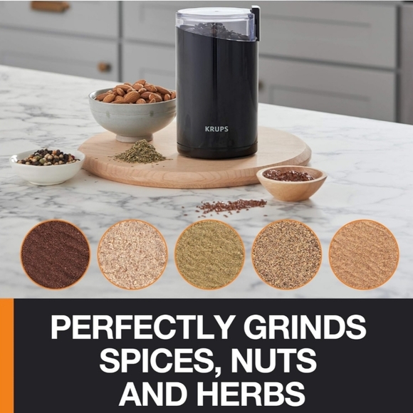 NEW IN BOX Krups Fast Touch Electric Coffee/Spice Grinder - Picture 2 of 6
